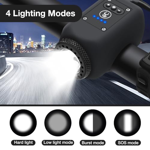 Woyuosn Bike Horn with Light
