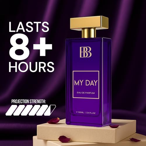 Image of Bergamot Beaute My Day Perfume for Women|100ml Long Lasting Parfum Fragrances |Perfume For Woman| Musk, Rose & Jasmine Notes|