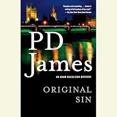 Original Sin Audiolibro Por P. D. James arte de portada