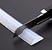 Shower Tray Sealing Strip Bathroom Retention Water Barrier Strip, Frameless Shower Threshold, Collapsible Shower Threshold Water Dam, Keeps Water Inside Threshold (Color : Black, Size : 1m/39 inch)