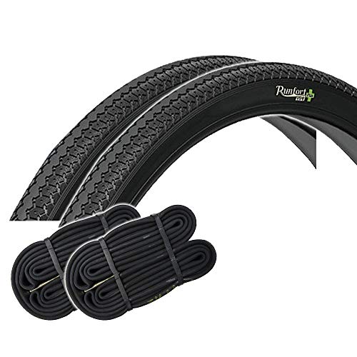 d] ^C 27C` pNɂ^C Runfort Tire Plus 27x1 3/8 WO ^C `[u e2{Zbg yA