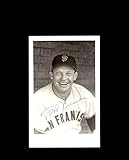 Bob Nieman Signed Vintage Photo Postcard San Francisco Giants Autograph