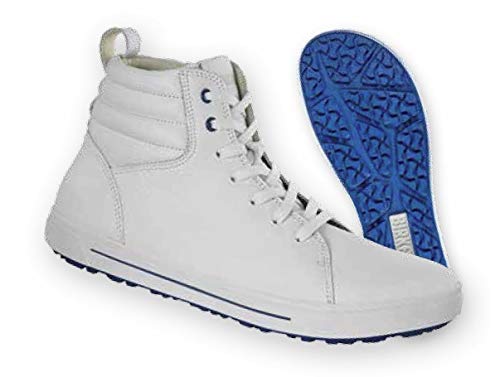 'Birkenstock 1011250 Work Shoe QO 700 Natural Leather White Size 12 UK