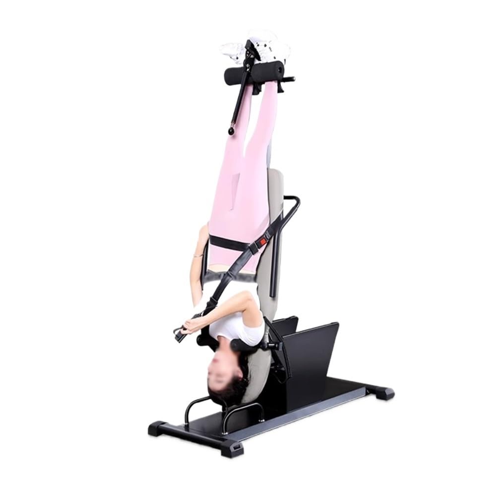 Tabla de inversión Máquina de inversión eléctrica doméstica, Equipo Auxiliar de Fitness, tracción Cervical de Cintura, Estiramiento de Altura Larga Ejercicio