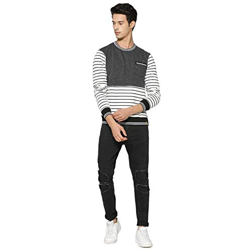 Image of CAHOOT Round Neck Different Designed Sweatshirts for Men