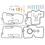 AHL Carburetor Carb Rebuild Repair Kit 16100-MEN-A02 Compatible With Honda CRF250X 2004-2009 2012-2017 CRF250R 2004-2017 CRF450R 2002-2008 CRF450X 2005-2014