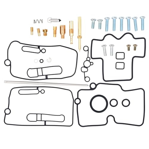 AHL Carburetor Carb Rebuild Repair Kit 16100-MEN-A02 Compatible With Honda CRF250X 2004-2009 2012-2017 CRF250R 2004-2017 CRF450R 2002-2008 CRF450X 2005-2014