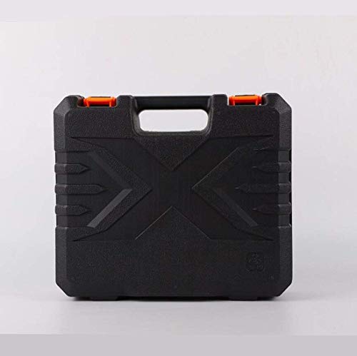 Samnuerly Akku-Bohrschrauber mit hohem Drehmoment, Schnellladegerät, kabelloser Kombi-Bohrschrauber, Schlagschrauber-Set, Heimwerker, Schwarz – Bild 8