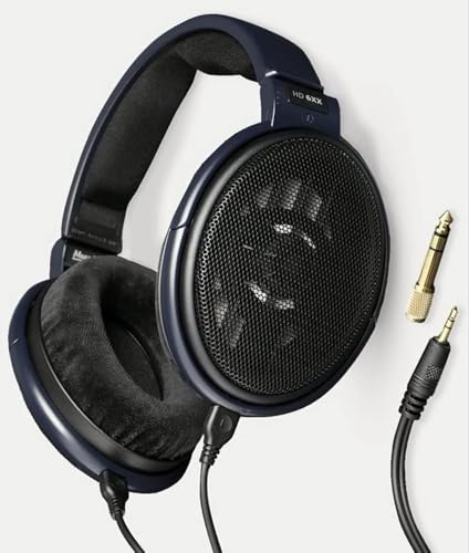 Sennheiser HD6XX Open Back Professional Headphones - Black...