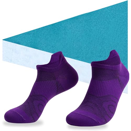 Men's & Women's Thin Boat Socks 5 Pairs - Moisture-Wicking, Breathable, Quick-Drying, One Size3