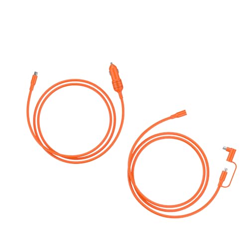 Jackery DC Kabel Set, 5m Solarpanel-Verlängerungskabel + DC8020 Kfz-Ladekabel für Jackery Powerstationen