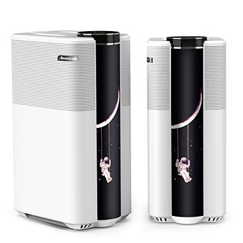 Aromacare Cool Mist Humidifiers - 5L Ultrasonic Humidifers for Large Bedroom, LED Light with Astronaut Pattern for Kids