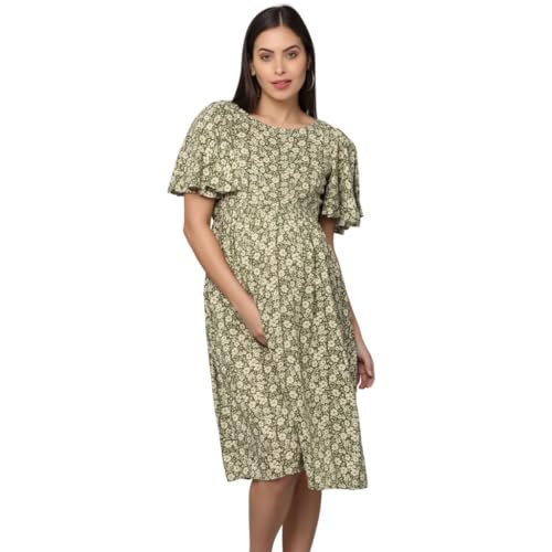 Image of Morph Maternity | Maternity Dresses for Women | Fits During Pregnancy & Post Pregnancy | Back Tie to Adjust