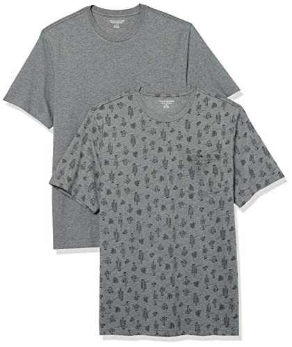 Image of Amazon Essentials Men's Short-Sleeve Crewneck Pocket T-Shirts