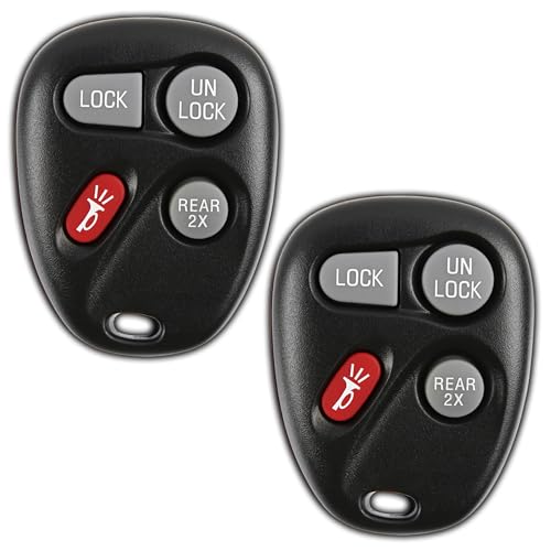 Clé voiture 15732805 KeylessOption : réparez votre fermeture à distance en lot de 2
