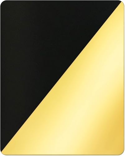 Miniatura 5 de Pantalla rectangular de tambor (6.5 x 12) (6.5 x 12) x 9 tela Shantung negra de tapa blanda