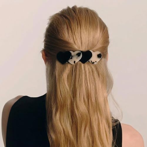 Mistofu Pinzas para el Cabello en Forma de Corazón para Mujer, Accesorios de Pelo con Forma de Amor para Cabello Grueso y Fino, Divertidos y Prácticos miniatura 5