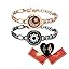 Figaro Chain Gift Package/Black&Rose Gold