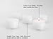 D'Light Online Clear Cupped Extended Burn 7 Hour Long Burn Unscented White Tealight Candles in Clear Plastic Cups Small Candles for Home Decoration, Restaurants and Weddings - Set of 100