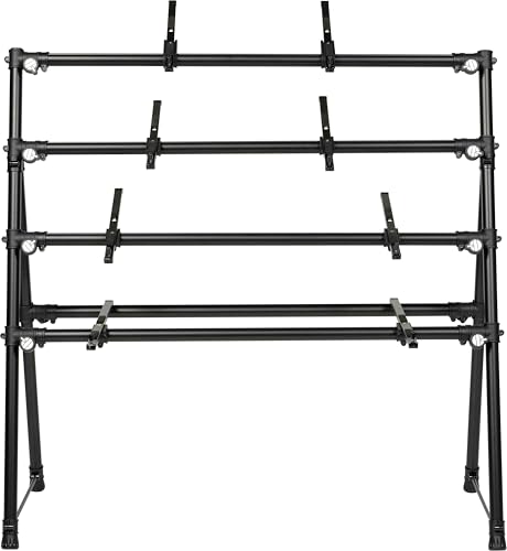 QUIK LOK MKS4 Support Multiple de Claviers en Aluminium pour Studio