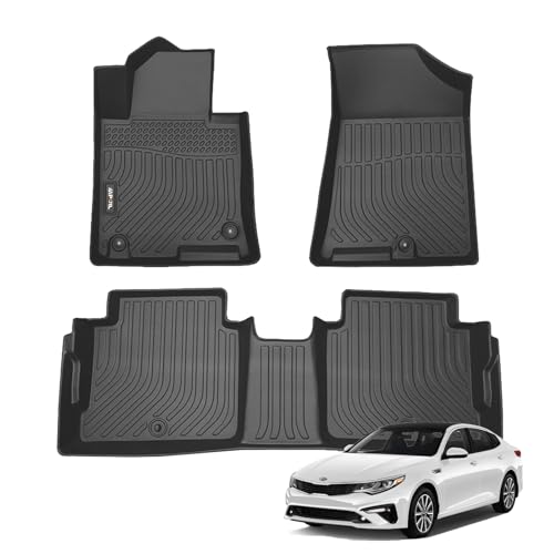 AIPOIL® Floor Mats & Cargo Liner Set for 2016-2020 Kia Optima & 2015-2019 Hyundai Sonata (‌Including Hybrid‌) | All-Weather | Easy to Clean | All-Round Protection Accessories.
