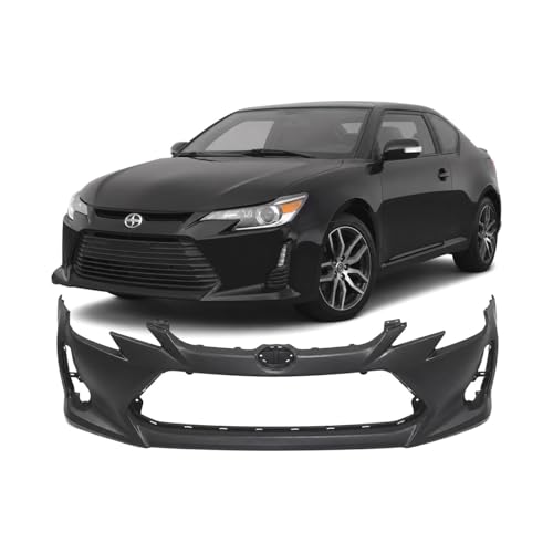 Image of FitParts Compatible with Scion tC 2014-2016 Front Bumper Cover | Primed, Coupe, Coupe 2-Door, Ready to Paint, OEM 5211921923, SC1000111