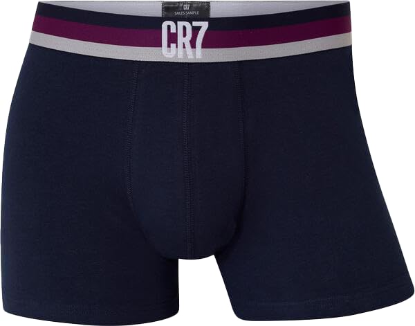 CR7 5-Pack Trunk Travel Bag Cotton Blend, Breathable, Durable, Modern Style, Conveniently Packed in Travel Bag (US, Alpha, Large, Regular, Regular, Multicolor)2