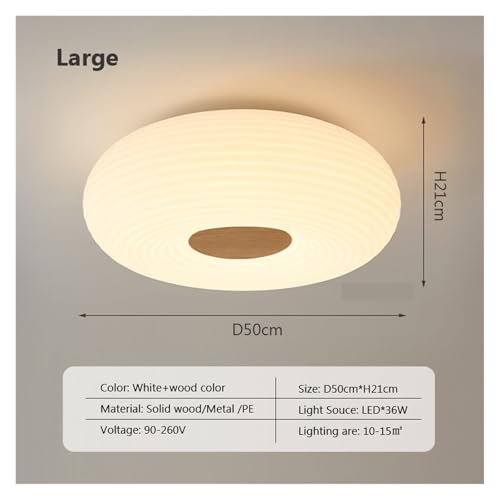 Éclairage de plafond LED moderne et dimmable à trois températures de couleur