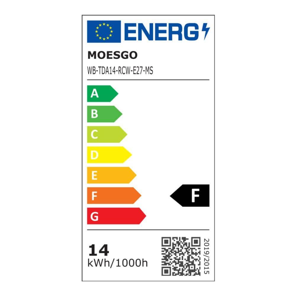ZenGO Pack 4 Ampoule connectée WIFI LED E27 14W, 1500lm, Multicolore, 2700K-6500K, Compatible Alexa, Google Home, SmartLife et Tuya