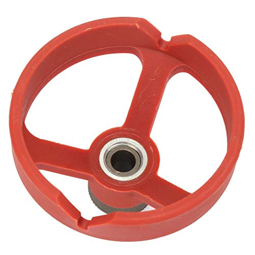 Guide de perçage vertical rouge pour menuiserie gabarit 5 à 10mm - 7