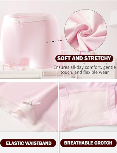 FEOYA Undershirt Tank Tops Cami Training Bras for Girls with Hipster Girls Panties 7-16Y4