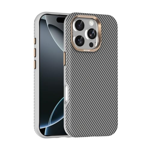 Protection iPhone 16 Pro gris carbone pour le bureau et les voyages
