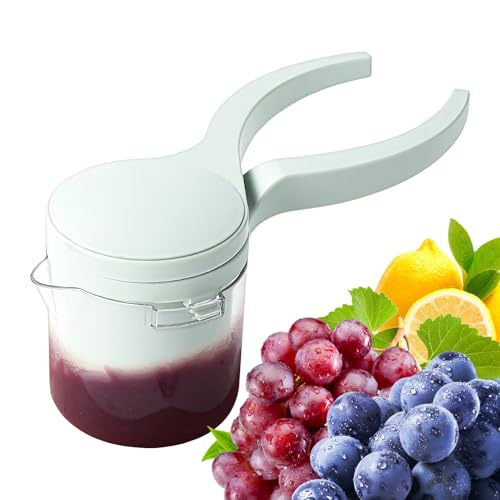 Wisylizv Exprimidor de cocina – Exprimidor portátil manual | Exprimidor manual de cocina | Para sandías, verduras, cítricos, tomates, granadas, camping al aire libre, reuniones familiares