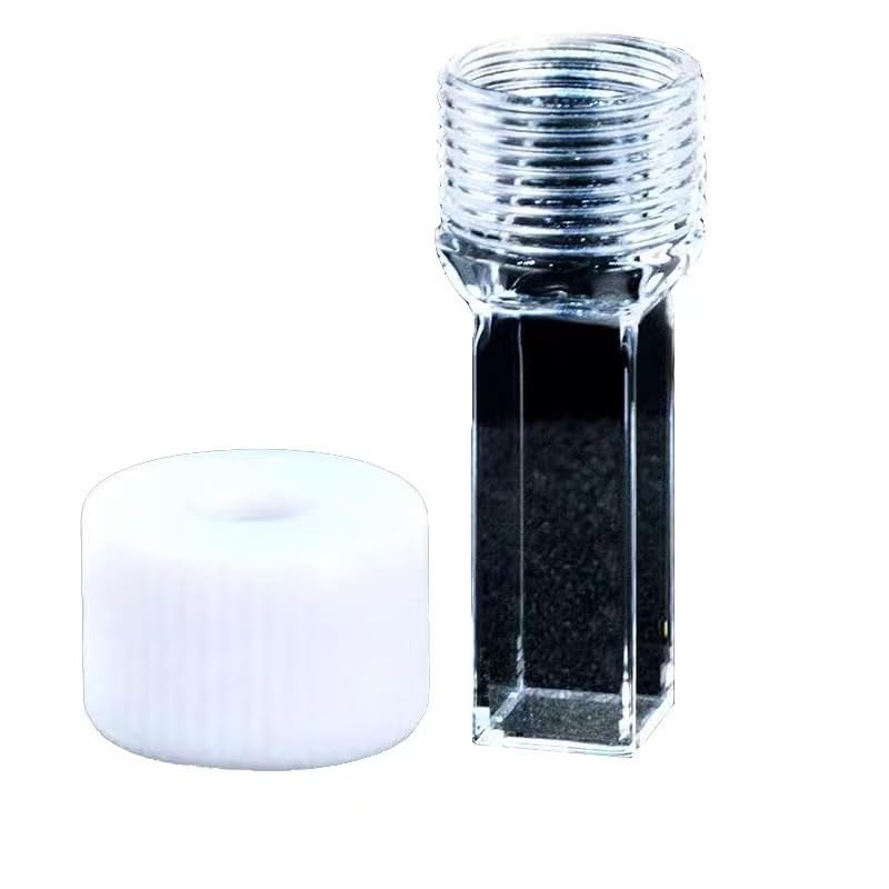 10 mm Quarz-Spiralrillen-Kolorimetrieschale – 3,5 ml, kompatible Laborausrüstung