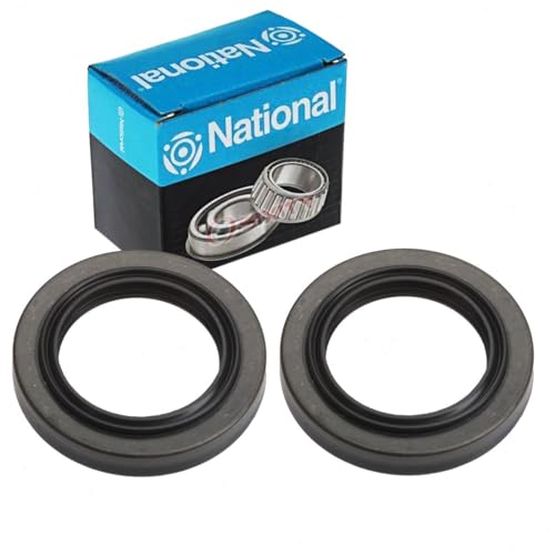 2 pc National Rear Wheel Seals compatible with Jeep Wrangler 1994-2018