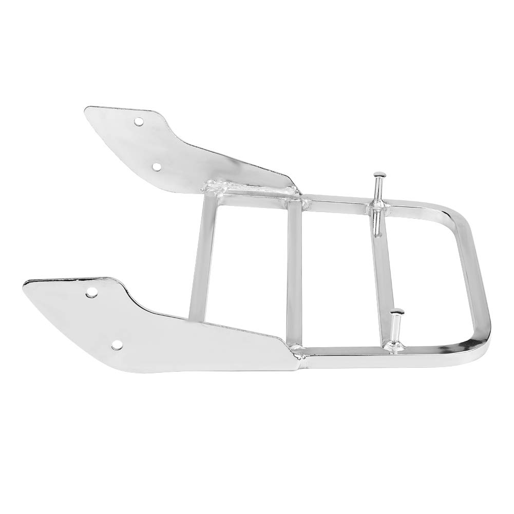 Portaequipajes Trasero para Motocicleta, Portaequipajes Trasero para Motocicleta para Honda Shadow VT750 C2 1997-2003 Portaequipajes Trasero Plateado Soporte para Portaequipajes