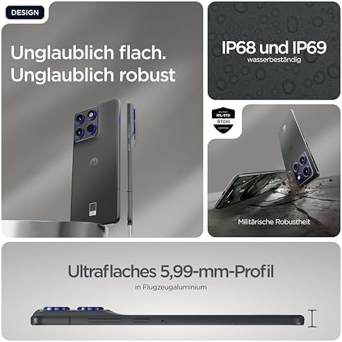 Motorola Edge 70 512GB — galinė pusė