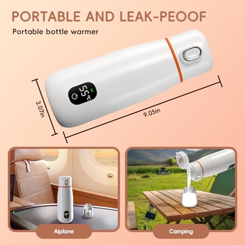 Chauffe-lait portable pour voyage et sorties en famille avec bébé - 3