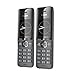 Fritz Box OS günstig Kaufen-Gigaset Comfort 520HX Duo - 2 DECT-Mobilteile mit Ladeschale - Fritzbox-kompatiel, Schnurloses Telefon für Router & DECT-Basis, titan-schwarz [Kompatibel in DE, IT, FR, NL, BE, CHE, AUT] [Ohne Basis]
