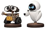 Beast Kingdom Disney: Wall-E and EVE Mini Egg Attack Figure Two Pack,Multicolor