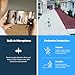 Amcrest 2-Pack UltraHD 4K (8MP) Dome POE IP Camera, 3840x2160, 98ft NightVision, 2.8mm Lens, IP67 Weatherproof, 125° FOV, 256GB MicroSD Recording Black (IP8M-2493EB-AI-V3)