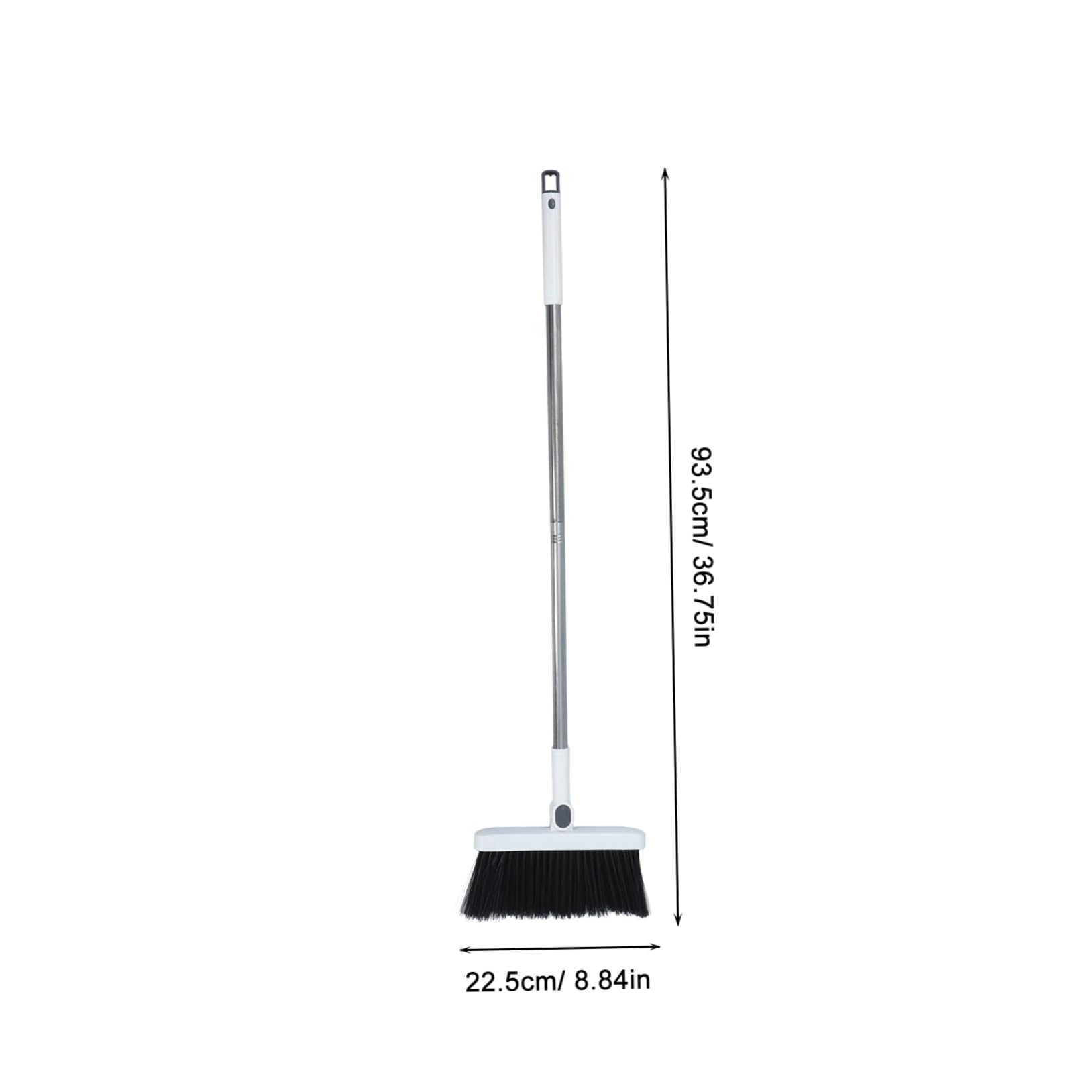 Didiseaon Set Broom Dustpan Set Brooms Cleaning Favor Dust Sweeper for Floors Sweeper Broom Portable Sweep Broom Home Cleaning Device Outdoor Sweeper Standing Dustpan Lobby Broom White Pp