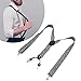 Aramox Mens Suspenders, Sturdy Durable Metal Y Back Adjustable Length 1.4 x 45.3in with Fashionable Pattern Design for Adult Gift Giving Daily Use