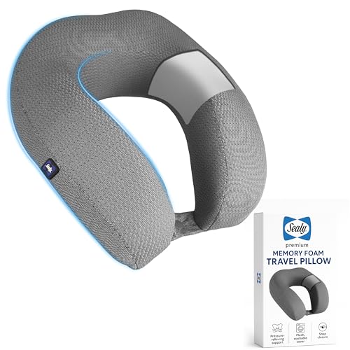 Almohada cervical de espuma viscoelástica para viaje miniatura 1