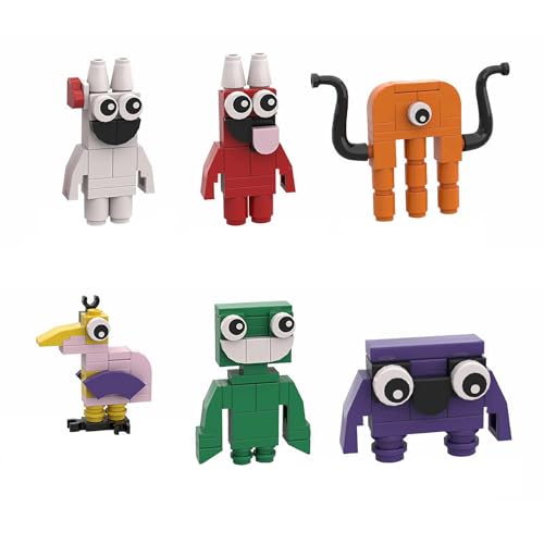 CYSNATU Cute Ban Ban Building Set, Game Model Toys Creative Gift for Fans (132 Pcs)