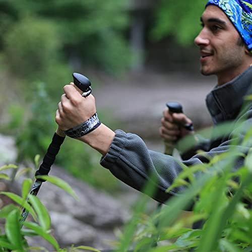 Carbon Trekking Poles Lightweight Trekking Poles with Outer Lock Suitable for Trail Running Hiking Mountaineering Walking Hiking and Other Outdoor Sports (Color : A02)