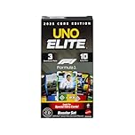 Mattel Games UNO Elite Formula 1 Booster Set 2 Pack with 60 Elite Action Cards, 2025 Core Edition, JLV45