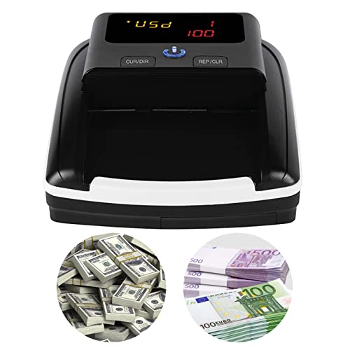 Bisofice Détecteur Compteuse de Billets Portable