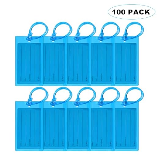 100 Pack Versatile Luggage Tags for Travel