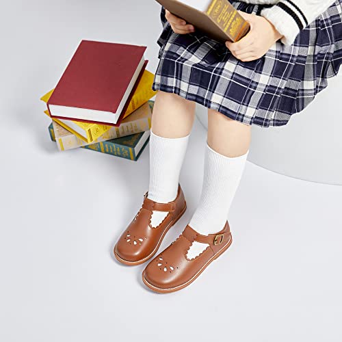 Felix & Flora Toddler Little Girl Princess Dress Shoes-Mary Jane Flats for Girl Party School Shoes3